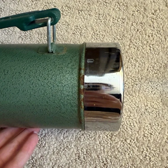 Vintage Stanley Aladdin Thermos with Handle 1 Quart - Picture 6 of 7